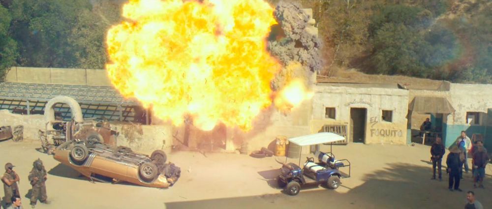 Hollywood Adventures set — production design by Jonah Markowitz